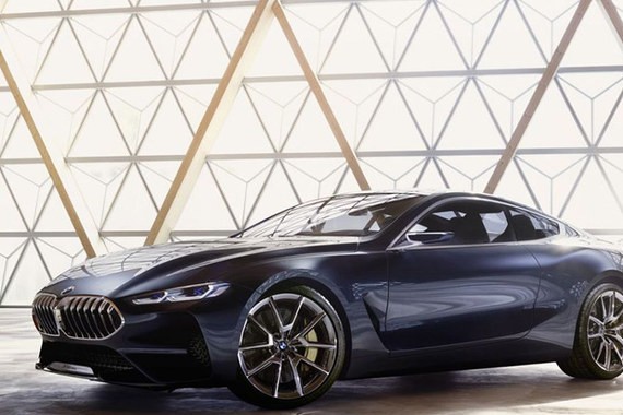 宝马新8系概念车官图曝光 26日正式发布
