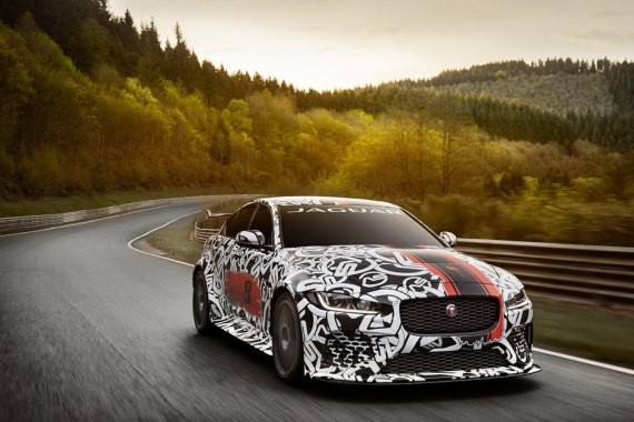 最强捷豹！ 曝捷豹XE SV Project 8谍照