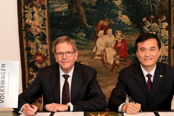 江淮与大众联手打破外资车企只能合资两家车企的模式