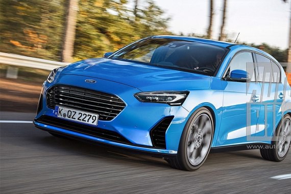 预计9月份发布 新一代福特福克斯假想图