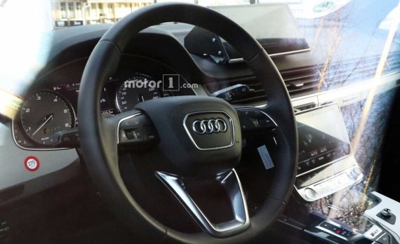 2018年推出 全新奥迪Q8内饰谍照首曝光