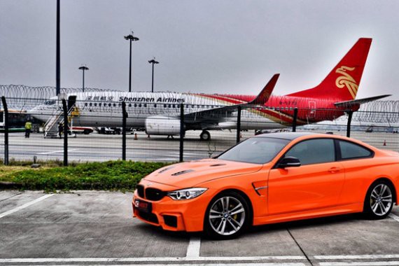 宝马4系一键解锁逼格高 4系改M4包围案例