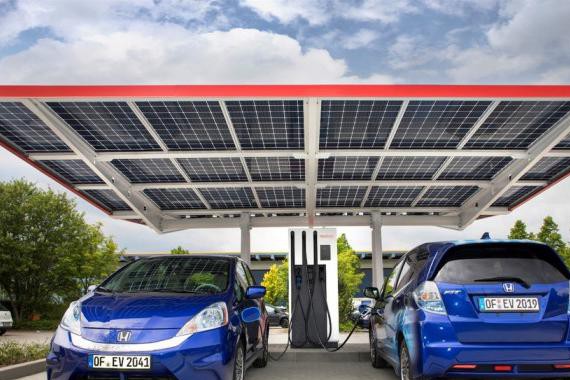 本田充电桩：单桩功率150Kw 超过特斯拉超级充电站