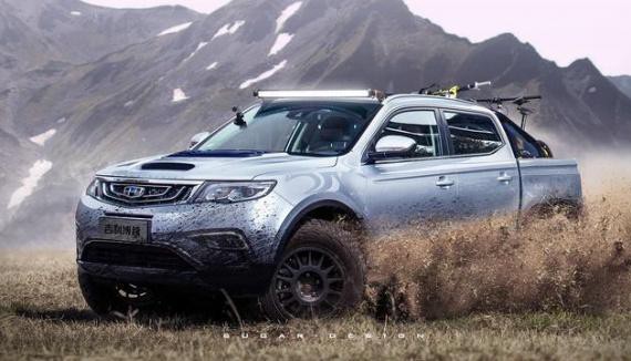 博越皮卡曝光，中国人自己的最帅皮卡