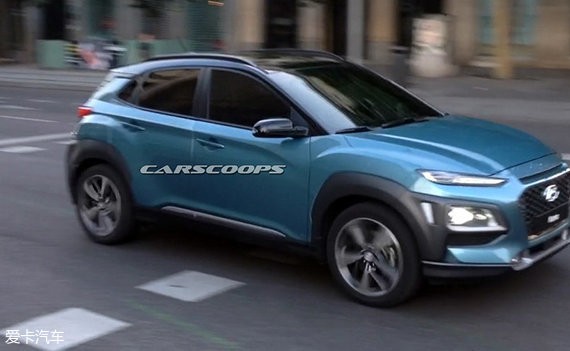 现代全新KONA最新谍照 将6月12日发布