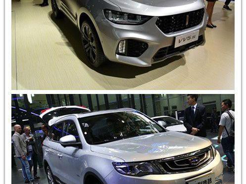 WEY VV5s对比吉利博越，究竟鹿死谁手？