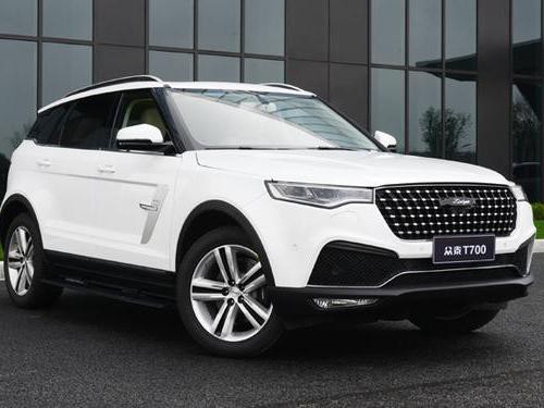 10.68万元起售 众泰T700冲击中大型SUV领域