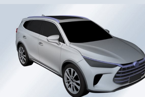 或为新一代唐 曝比亚迪全新SUV专利图