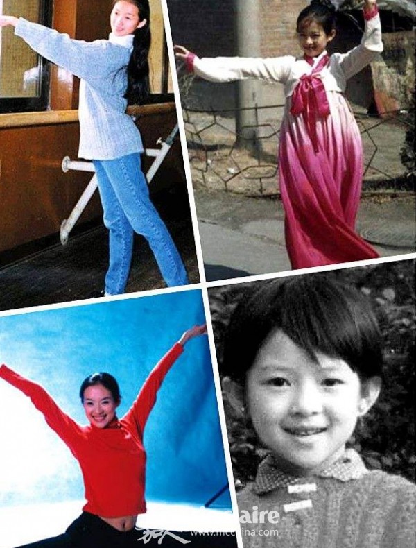 刘诗诗童年吃饭也优雅 这些从小学舞蹈的女神一举一动都迷人