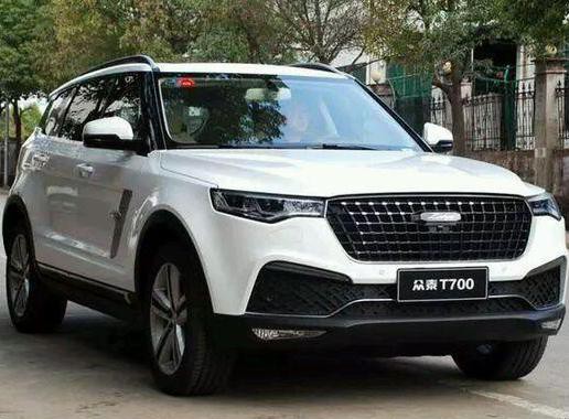 定位中大型，售10万起，众泰T700上市举起价格屠刀