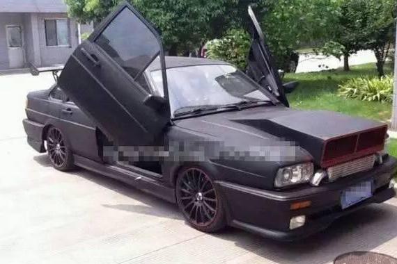 6根排气管的桑塔纳，这是要逆天吗？