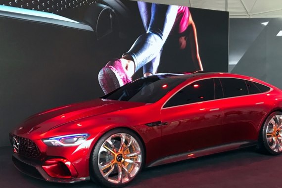 来自未来 AMG GT四门概念跑车国内首发