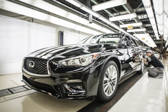 外观内饰微调 英菲尼迪新款Q50海外下线