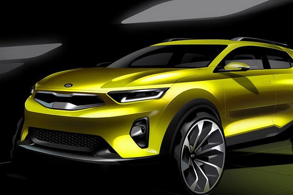 起亚小型SUV设计草图曝光 预计9月亮相