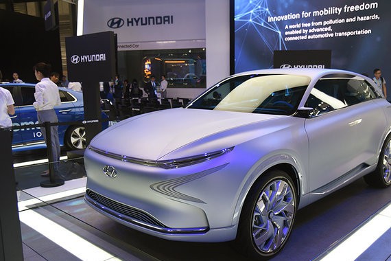 现代CES展台探秘：未来出行的全新方案