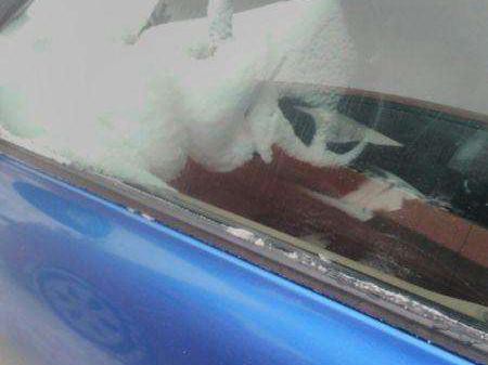 粗心车主忘了关上车窗玻璃, 回头取车时想死的心都有