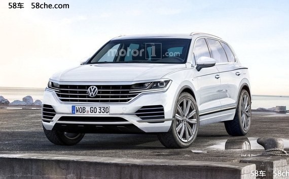 大众全新一代途锐效果图曝光 十一月投产