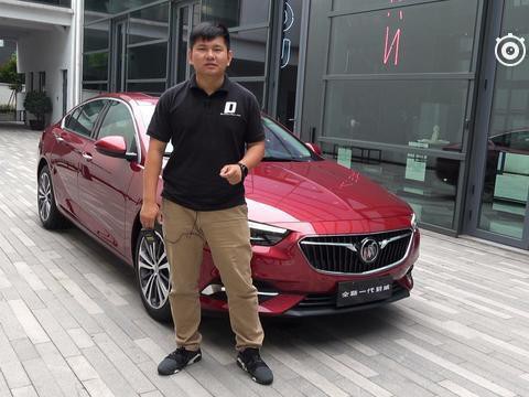 韩路抢先体验全新一代别克君威