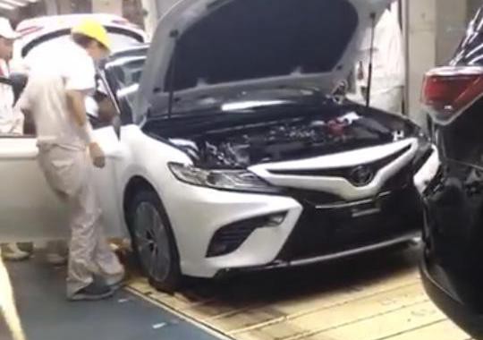 国产全新丰田凯美瑞谍照曝光，年底上市？