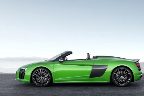 性能怪兽 奥迪R8 V10 plus敞篷版官图