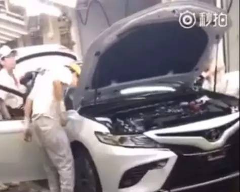 疑似全新国产凯美瑞装配视频曝光，随即被秒删