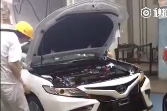 或今年底上市 曝国产全新凯美瑞谍照