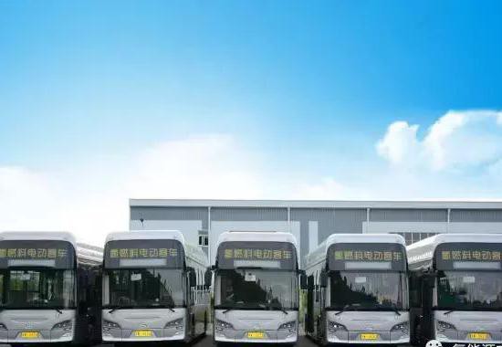 高颜值零污染的氢能源公交车，充气5分钟行车5小时