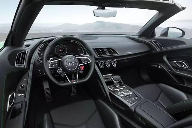 奥迪终极敞篷猛兽,610匹马力R8 Spyder V10 Plus现身!