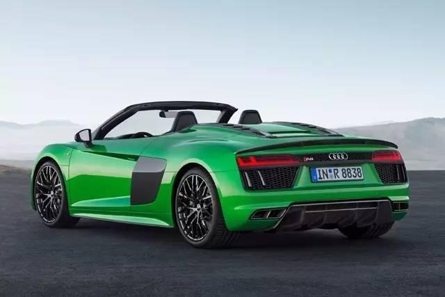 奥迪终极敞篷猛兽,610匹马力R8 Spyder V10 Plus现身!