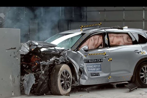 2017款马自达CX-9获美IIHS顶级安全评级+