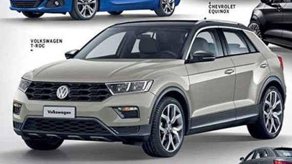 配阻尼可调减振器 曝大众T-ROC更多信息