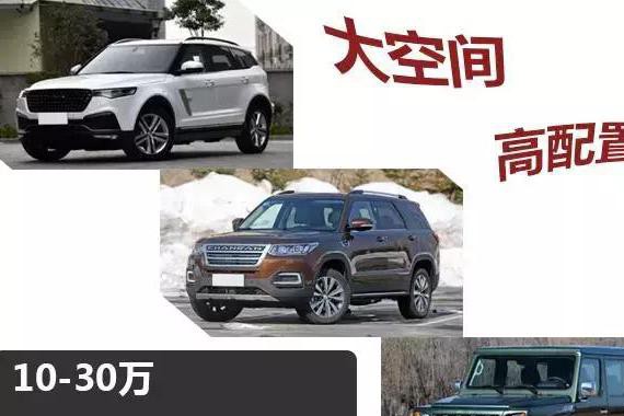 10-30万国产大中型SUV，众泰长面子了