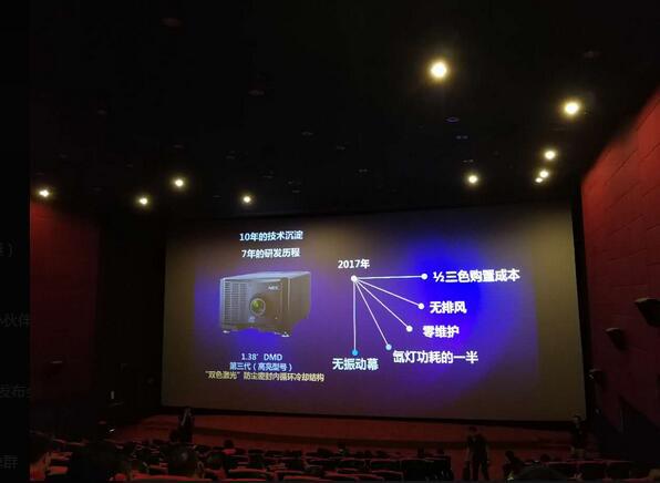 NEC双色4K激光放映机 主要瞄准对象是谁呢?