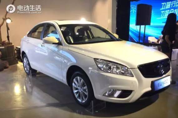 北汽EU400正式上市 补贴之后15.89万元