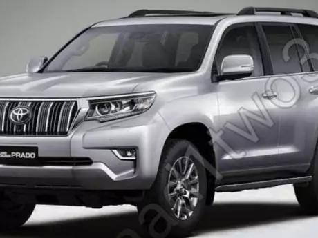 新款丰田普拉多官图流出！比现款更霸道！
