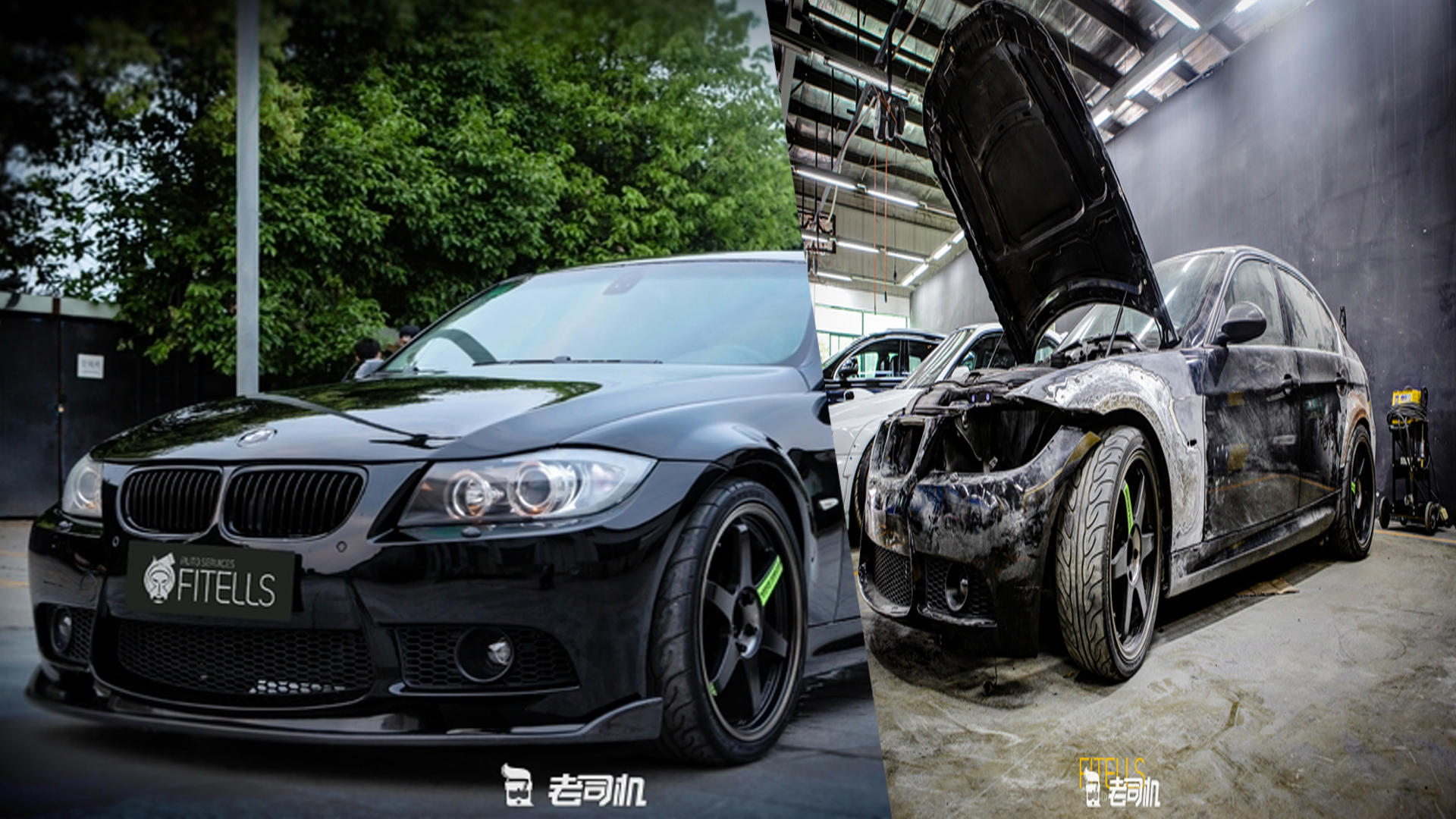 一台8万块的二手破烂宝马3系改装变身记!附改装清单