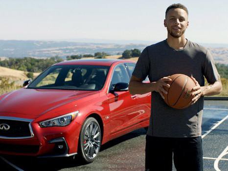 英菲尼迪携手斯蒂芬•库里 推动Q50全球攻势