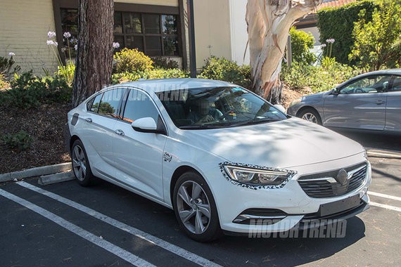 自吸V6加四驱 海外版新君威GS疑似谍照