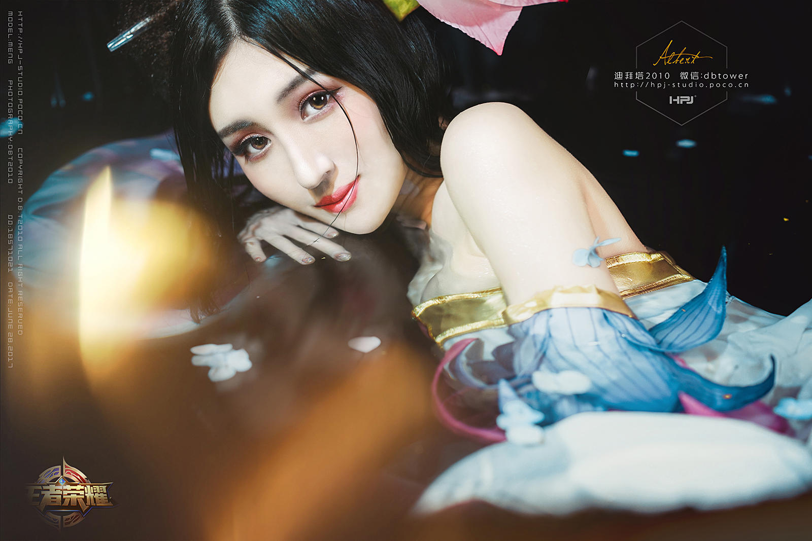 网红沈梦瑶演绎王者荣耀绝美貂蝉