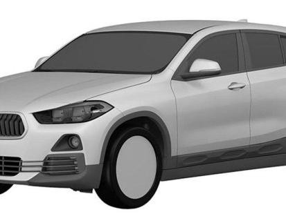 日本专利局曝光宝马X2外观专利图 与X1共享动力总成