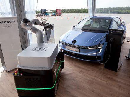 大众新电动车续航400公里 附加移动充电机器人