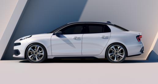 吉利沃尔沃混血,豪华轿车领克03谍照曝光