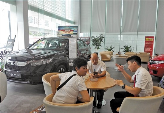 肇庆：汽车市场虽小　主流车商扎堆竞争