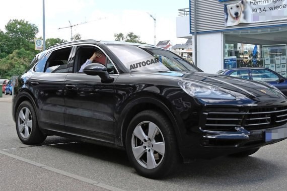 全新卡宴谍照曝光 或法兰克福车展亮相