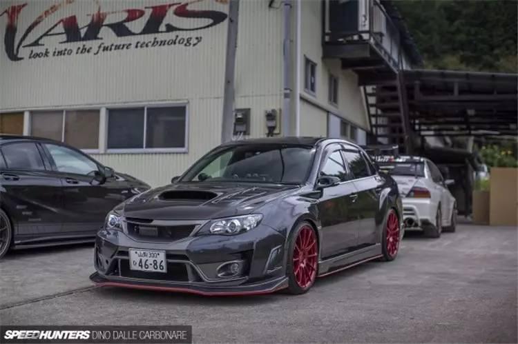斯巴鲁WRX STi改装Varis宽体赛道利器