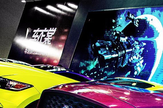 一组改色后的野马 绝对挑神经