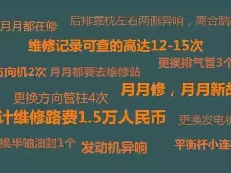 这是一辆神奇的SUV，人家月月舒，它却月月修