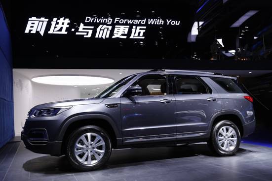 面向国际舞台　长安CS95树