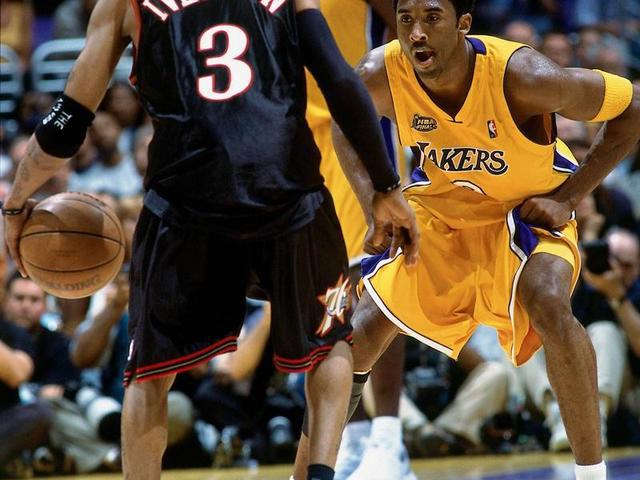 nba季后赛8大最经典的两人对决,艾弗森vs科比