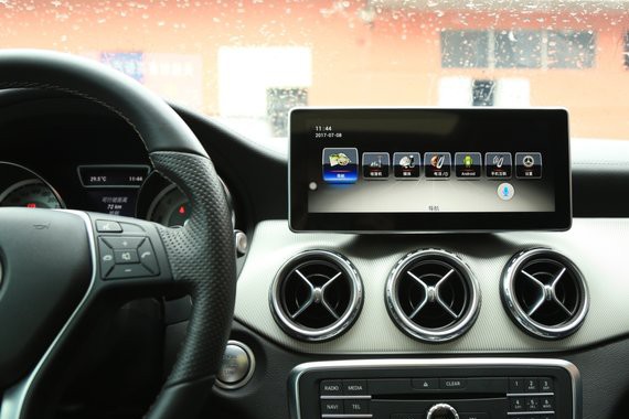 航睿奔驰大屏导航 开启豪车升级新时代